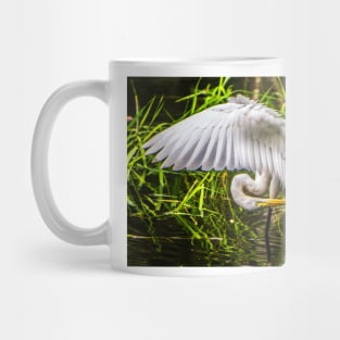 Great White Egret Mug